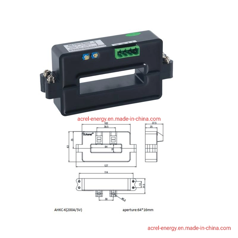 IEC Approval 5g Tower Base 6 Circuit DC Smart Energy Power Meter for China Telecom Amc16-Dett