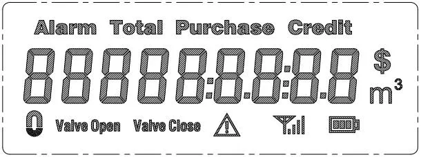 Sts Keypad Prepaid Single Phase Electricity Energy Meter