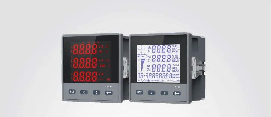 Three Phase Energy Meter Multifunction Meter Power Quality Analyzer AC Digital Power Meter