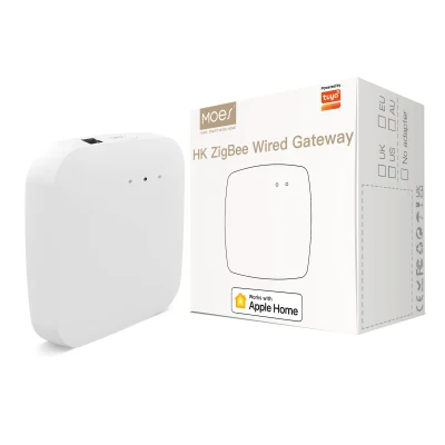 Homekit Apple Wired Zigbee Hub Gateway Siri Controllo vocale per Homekit Smart Switch Tende a LED Serratura della porta Spina della fotocamera Lampadina