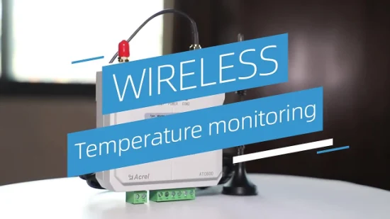 Sensori di monitoraggio della temperatura wireless senza batteria per il monitoraggio continuo nei quadri