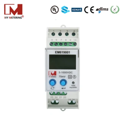 Monofase RS485 Modbus PV su rete, contatore di energia solare CC intelligente bidirezionale